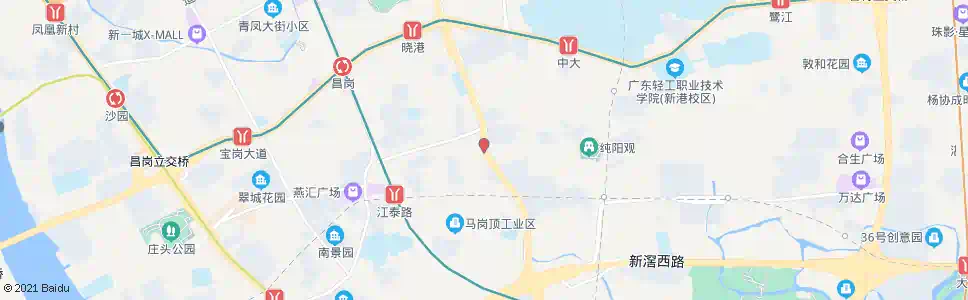 广州东晓南路_公交站地图_广州公交_妙搜公交查询2024