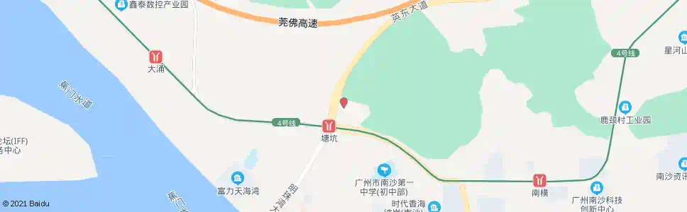 广州南沙小学_公交站地图_广州公交_妙搜公交查询2024