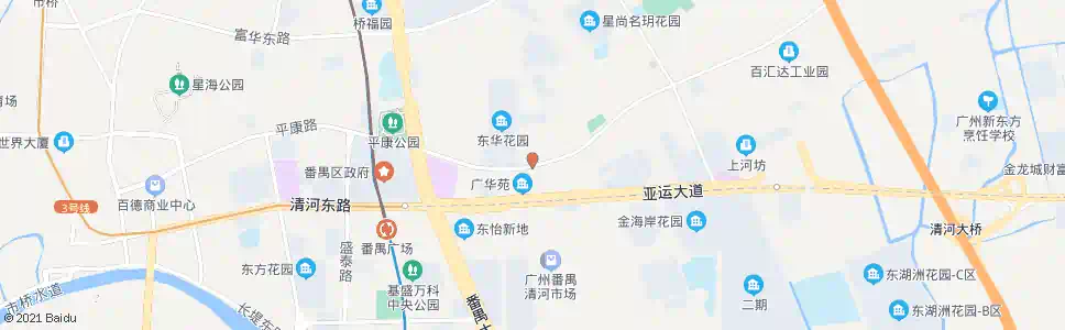 广州石岗西村_公交站地图_广州公交_妙搜公交查询2024