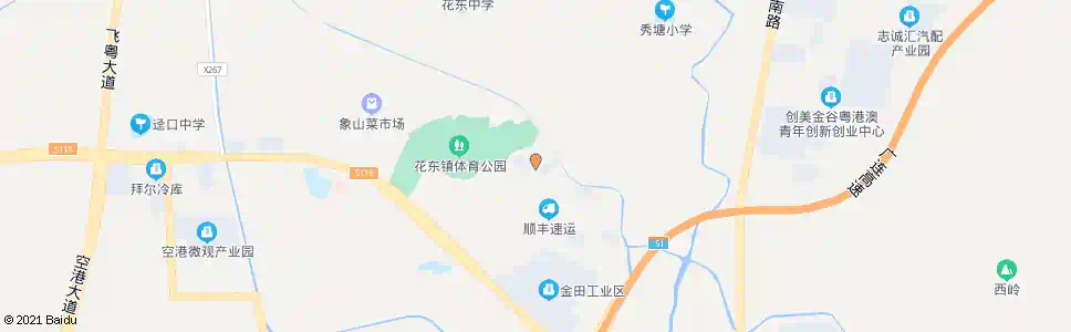 广州象山村_公交站地图_广州公交_妙搜公交查询2024