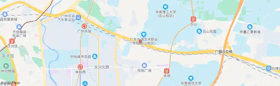 广州广园天寿路口东_公交站地图_广州公交_妙搜公交查询2024