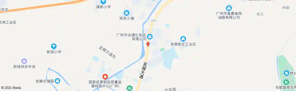 广州高新技术学校路口_公交站地图_广州公交_妙搜公交查询2024