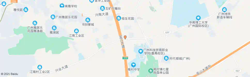 广州梅山村_公交站地图_广州公交_妙搜公交查询2024