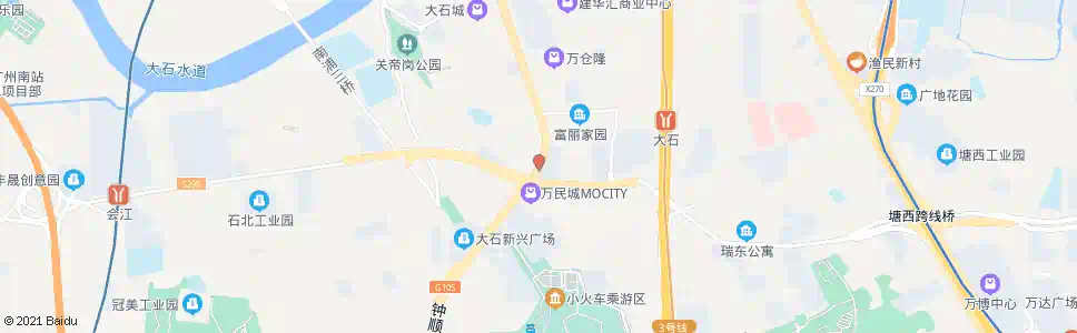 广州礼村_公交站地图_广州公交_妙搜公交查询2024