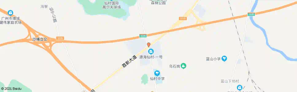 广州仙村路口_公交站地图_广州公交_妙搜公交查询2024