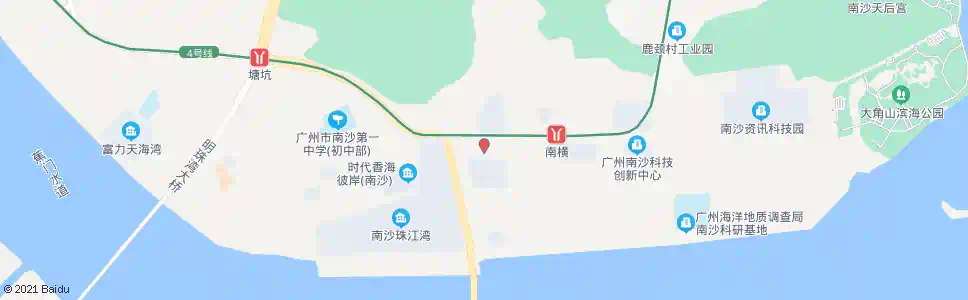 广州晴海岸_公交站地图_广州公交_妙搜公交查询2024