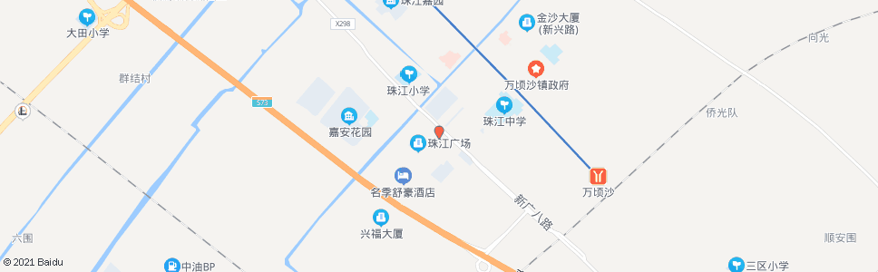 广州珠江街_公交站地图_广州公交_妙搜公交查询2024