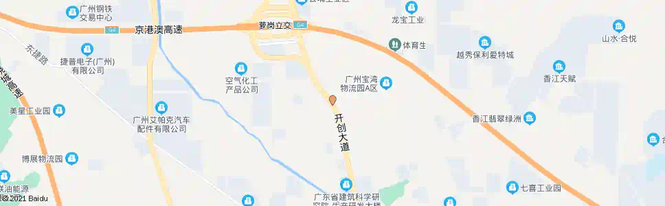 广州骏业路口(佳大时代公寓)_公交站地图_广州公交_妙搜公交查询2024