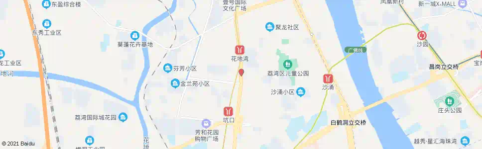 广州翠竹苑_公交站地图_广州公交_妙搜公交查询2024