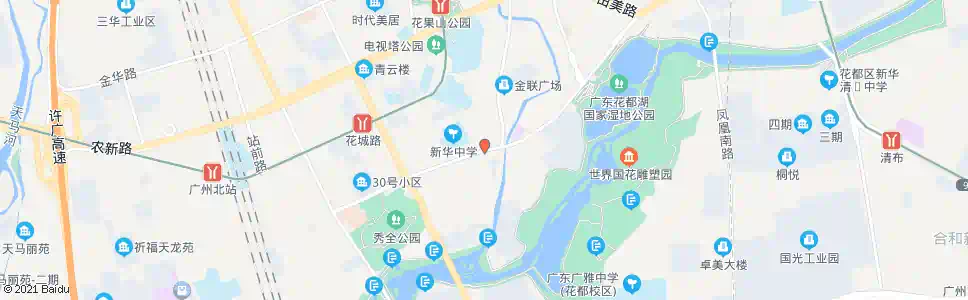 广州红珠路口_公交站地图_广州公交_妙搜公交查询2024