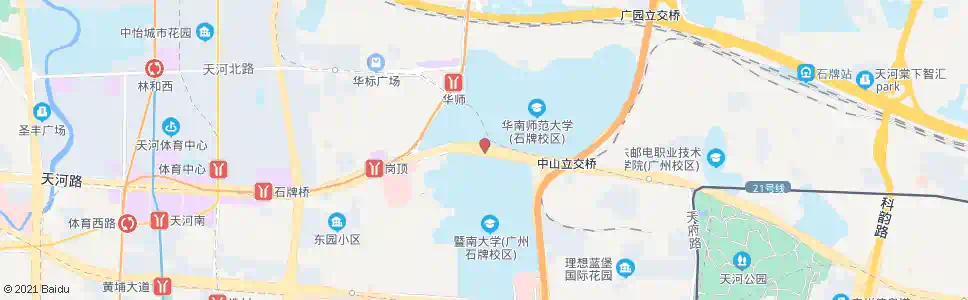 广州brt师大暨大_公交站地图_广州公交_妙搜公交查询2024