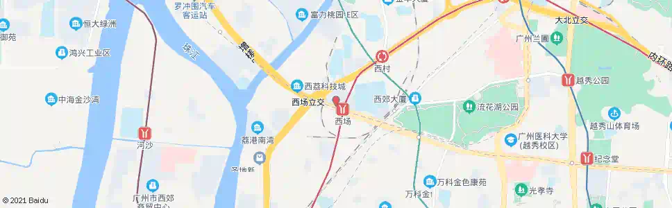 广州和平新村_公交站地图_广州公交_妙搜公交查询2024