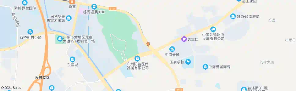 广州萝格路口_公交站地图_广州公交_妙搜公交查询2024