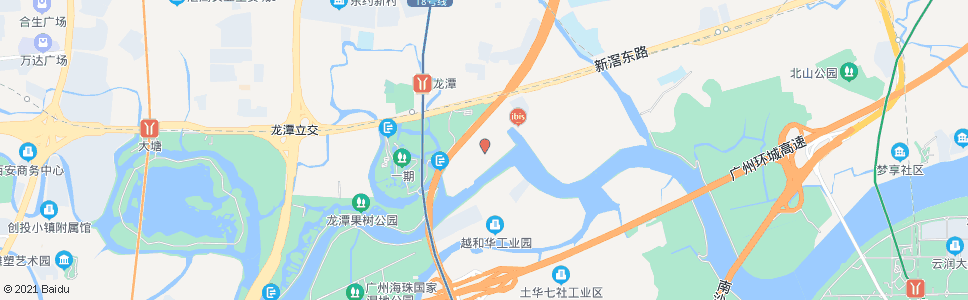 广州华洲路_公交站地图_广州公交_妙搜公交查询2024