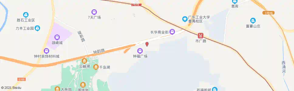 广州祈福医院_公交站地图_广州公交_妙搜公交查询2024