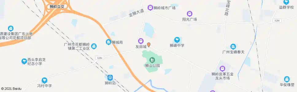 广州雄狮中路_公交站地图_广州公交_妙搜公交查询2024