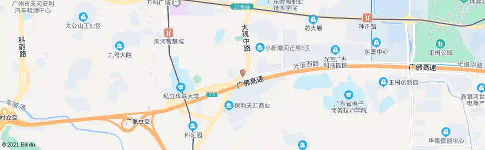 广州科学城路口_公交站地图_广州公交_妙搜公交查询2024