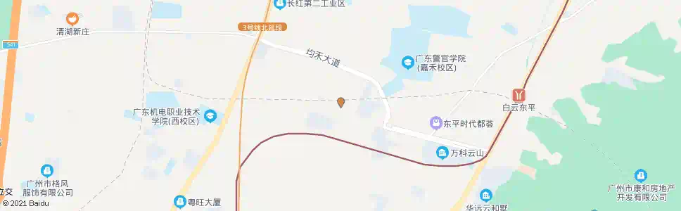 广州新科上村_公交站地图_广州公交_妙搜公交查询2024