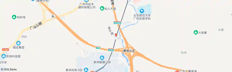 广州水西村_公交站地图_广州公交_妙搜公交查询2024