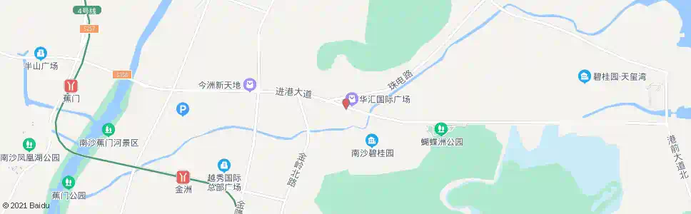 广州南沙碧桂园_公交站地图_广州公交_妙搜公交查询2024