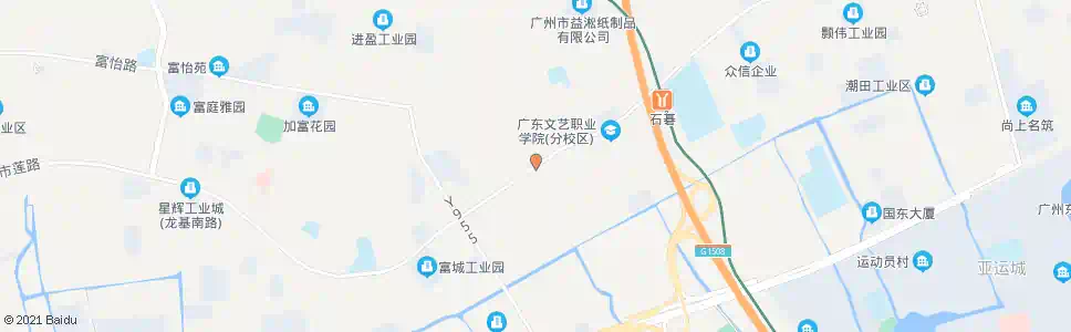 广州官涌村_公交站地图_广州公交_妙搜公交查询2024