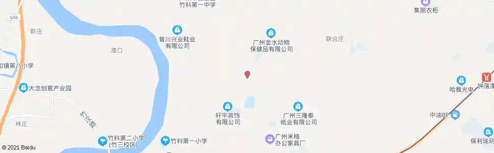 广州红旗中心路(博罗庄)_公交站地图_广州公交_妙搜公交查询2024