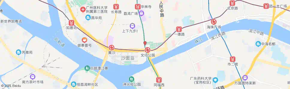 广州康王南路_公交站地图_广州公交_妙搜公交查询2024