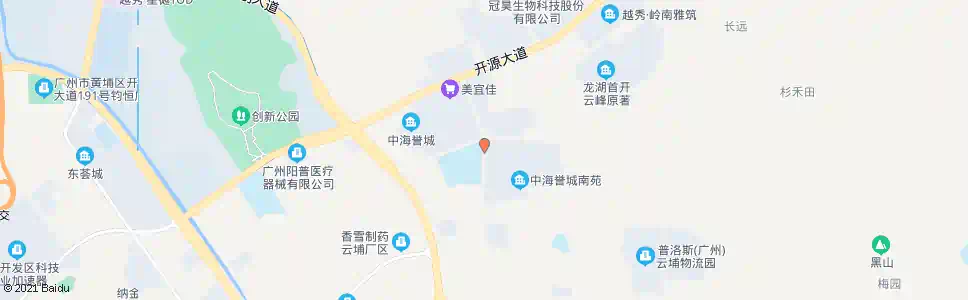 广州洋城一路_公交站地图_广州公交_妙搜公交查询2024