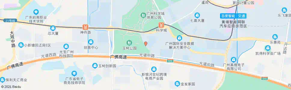 广州揽月路西_公交站地图_广州公交_妙搜公交查询2024