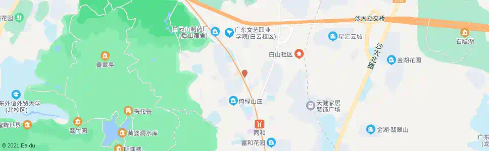 广州白云山制药厂_公交站地图_广州公交_妙搜公交查询2024