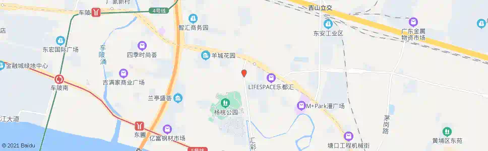 广州汇彩路_公交站地图_广州公交_妙搜公交查询2024