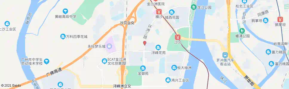 广州沙凤钟村_公交站地图_广州公交_妙搜公交查询2024