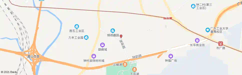 广州钟村小学_公交站地图_广州公交_妙搜公交查询2024