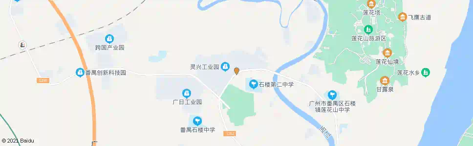 广州灵兴工业园_公交站地图_广州公交_妙搜公交查询2024