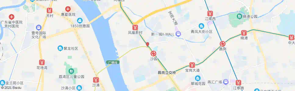 广州凤凰新村(宝业路口)_公交站地图_广州公交_妙搜公交查询2024