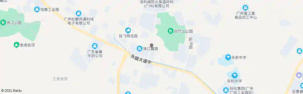 广州甘竹村口_公交站地图_广州公交_妙搜公交查询2024