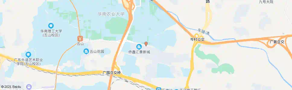 广州汇景北路总站_公交站地图_广州公交_妙搜公交查询2024