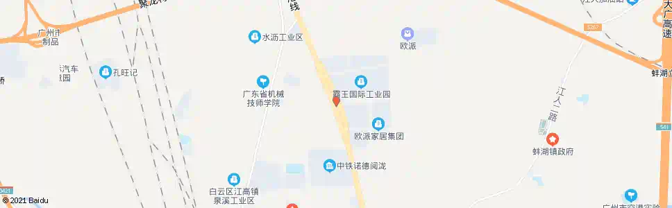 广州塘贝村_公交站地图_广州公交_妙搜公交查询2024