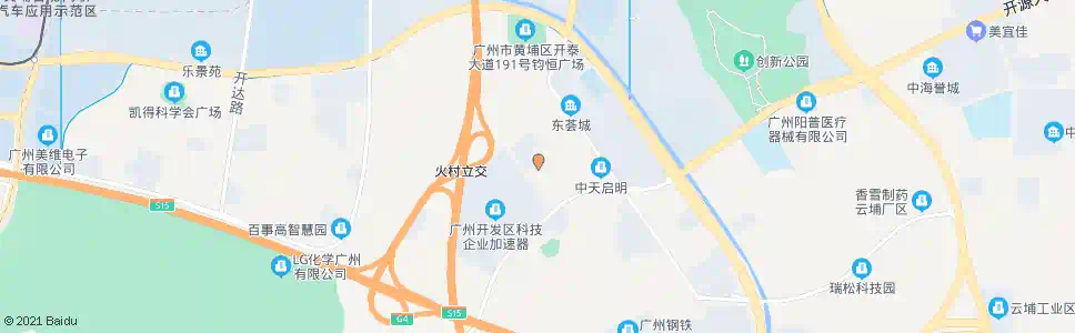 广州瑞发路南_公交站地图_广州公交_妙搜公交查询2024