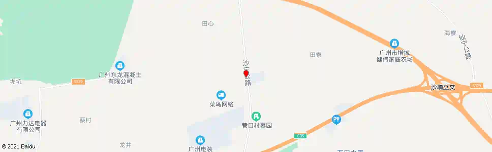 广州白湖河背村_公交站地图_广州公交_妙搜公交查询2024