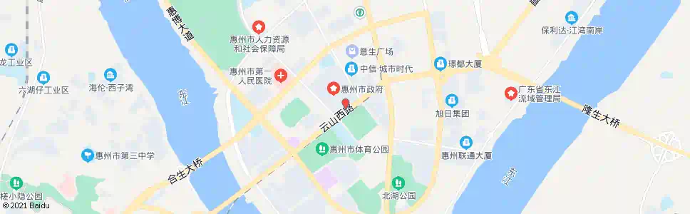 惠州明辉工业园_公交站地图_惠州公交_妙搜公交查询2024