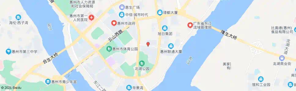 惠州水北新村_公交站地图_惠州公交_妙搜公交查询2024