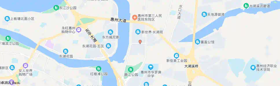 惠州长湖南路路口_公交站地图_惠州公交_妙搜公交查询2024