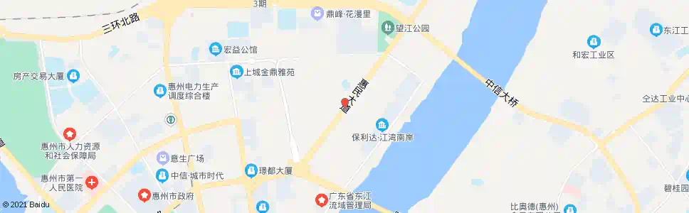 惠州望江市场_公交站地图_惠州公交_妙搜公交查询2024