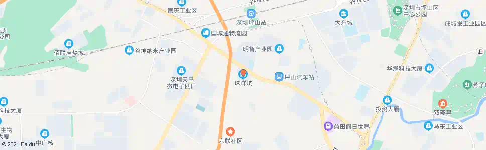 惠州珠洋坑_公交站地图_惠州公交_妙搜公交查询2024