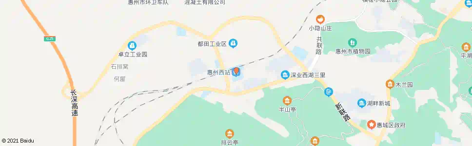 惠州坪西路口_公交站地图_惠州公交_妙搜公交查询2024