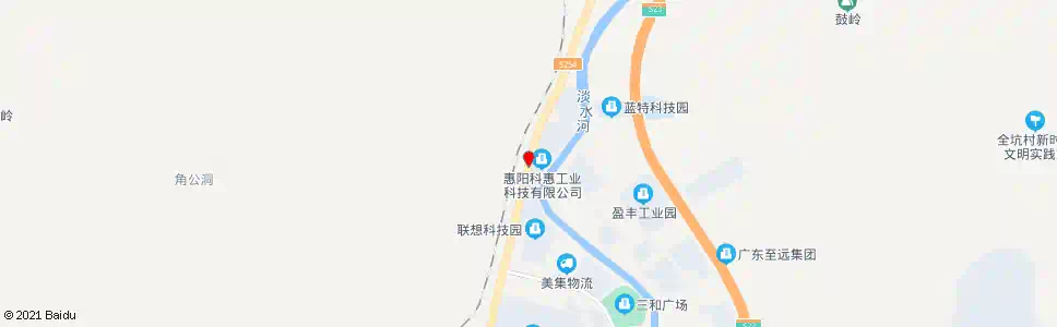 惠州联想二号门_公交站地图_惠州公交_妙搜公交查询2024