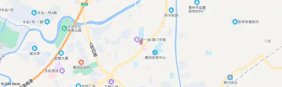 惠州好宜多商贸广场_公交站地图_惠州公交_妙搜公交查询2024