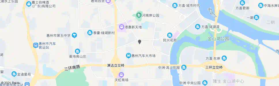 惠州河南岸邮政分局_公交站地图_惠州公交_妙搜公交查询2024