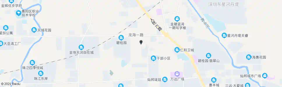 惠州聚合村_公交站地图_惠州公交_妙搜公交查询2024